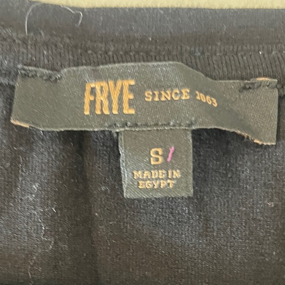 Frye Womens Dress Size Small Black Tiered Knee Length Comfy Dress - Picture 4 of 11